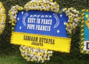 Kirim Karangan Bunga, Sanggam Hutapea Kenang Kesederhanaan Dan Nilai – Nilai Kebaikan Paus Fransiskus