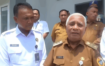 WAGUBSU H. Surya saat memberikan keterangan kepada wartawan di Lapas Kelas I Medan. Waspada/ist
