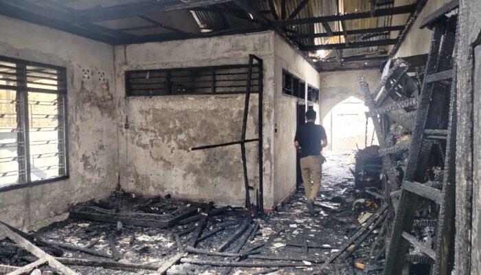 Rumah Kosan Terbakar Di Padangbulan, 2 Tewas, 1 Luka bakar