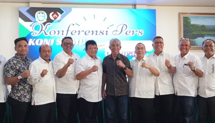 Hatunggal Perkenalkan Pengurus Harian KONI Sumut