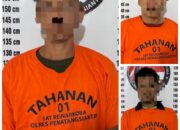 Polres P.Siantar Amankan 3 Pengedar Sabu