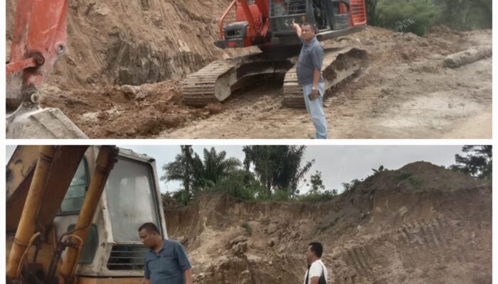 Polres P.Siantar Cek Galian C Ilegal