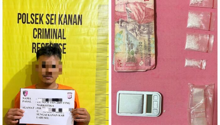 Kantongi Sabu, Pria Di Sungaikanan Diringkus Polisi