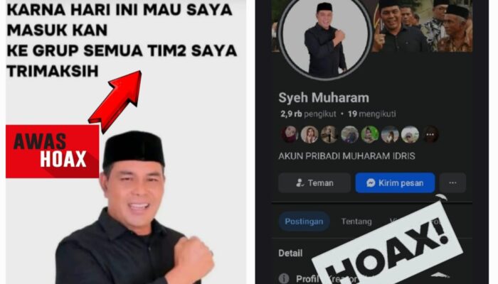 Waspada Penipuan Di Medsos, Nama Bupati Aceh Besar Dicatut