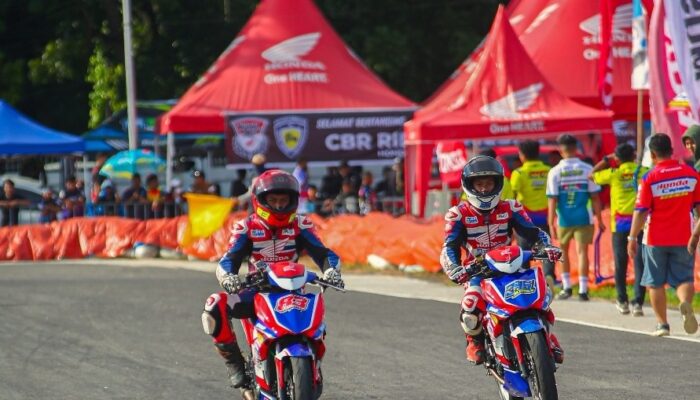 Borong Podium HDC 2025 Medan, Honda Indako Lanjut Gaspol Kejurnas Motoprix Riau