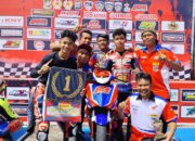 Pebalap Honda Indako Kembali Cetak Prestasi Kejurnas Motoprix Riau 2025