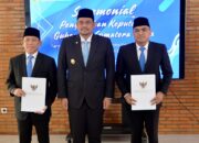 Gubsu Angkat Dua Dewas Tirtanadi