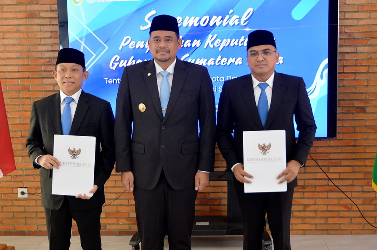 Gubsu Angkat Dua Dewas Tirtanadi