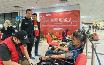 Sambut May Day, DPC Sekarpura Kualanamu Gelar Donor Darah