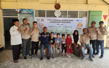 Pengurus SPBUN PTPN I Regional VI pada Peringatan Hari Buruh Se-Dunia (May Day) tahun 2025, Kamis (1/5). Waspada/Munawar