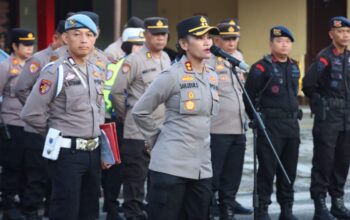 Apel Kesiapan Personel Hadapi Peringatan Hari Buruh