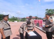 Sertijab Sejumlah PJU Polres Subulussalam, Fajar Harapan Kasat Intel
