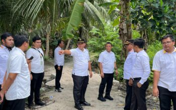 Kakanwil Ditjenpas Sumut Tinjau Lahan Pembangunan Lapas Di Asahan