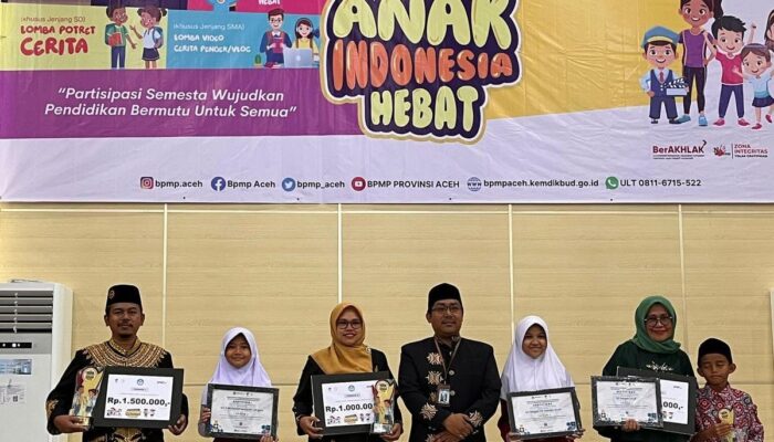 SD 2 Muhammadiyah Langsa Raih Juara 1 Tingkat Provinsi Aceh