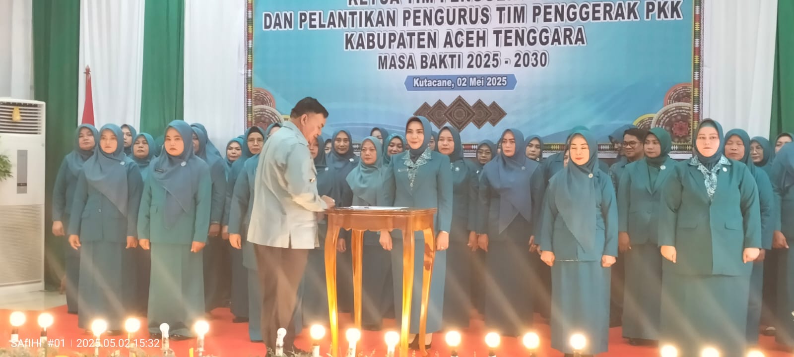 Bupati Salim Fakhry Kukuhkan Ketua TP PKK Agara Hj Nurjanah Pasaribu SE Bupati Salim Fakhry Kukuhkan Ketua TP PKK Agara Hj Nurjanah Pasaribu SE