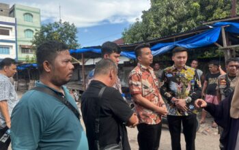 Kunjungan Ke Pasar Inpres Kotapinang, Andi Syah Putra Lubis Usulkan Revitalisasi Atau Relokasi
