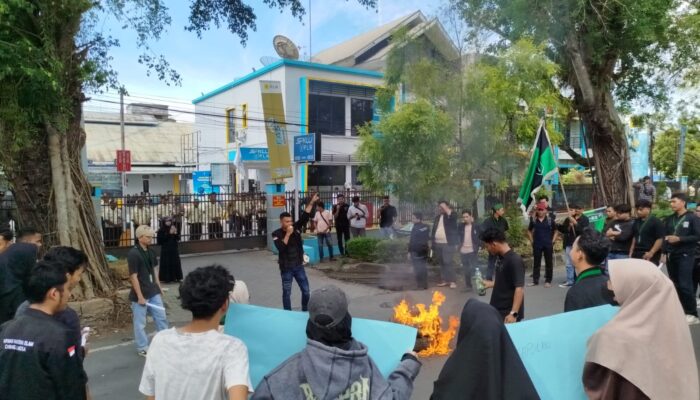 Persoalkan Dana CSR, HMI Kembali Demo Kantor PLN Langsa