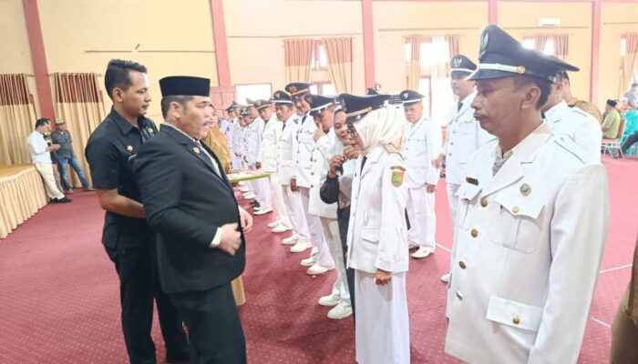 Wakil Wali Kota Subulussalam Lantik 25 Pj. Kepala Kampong