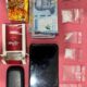 Sejumlah barang bukti yang berhasil diamankan aparat Polres Labusel dari salah seorang pelaku Narkoba yang diringkus di Kotapinang, Selasa (6/5/2024). Waspada/Ist