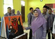 MAN 1 Padangsidimpuan Gelar Pameran Seni Rupa Di Balik Bayangan