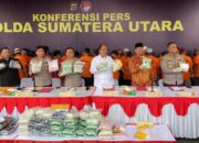 Polda Sumut Amankan 160 Kg SS, 2.000 Pod Vape Liqiud Mengandung Obat Terlarang