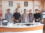 Polres Langsa Terima Penyerahan Senjata Api Rakitan Dari Warga