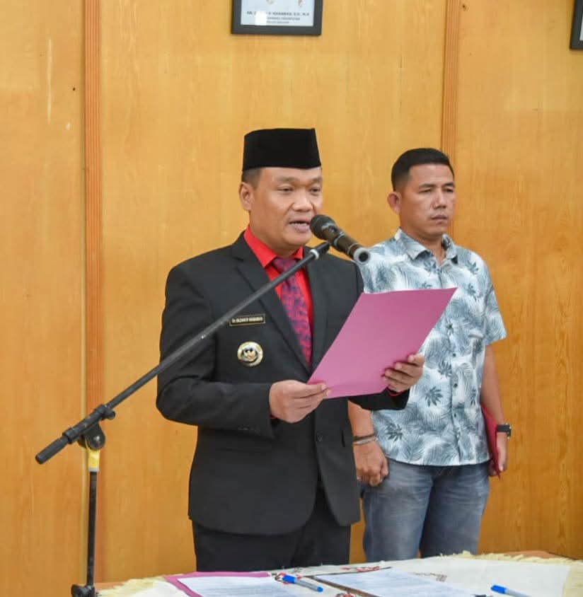 Bupati Humbahas Lantik 11 Pejabat Fungsional