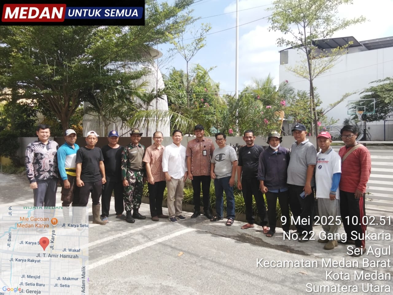 Kelurahan Sei Agul Dan Warga Gelar Gotong Royong