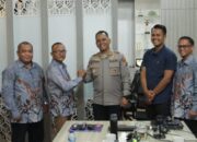 Jelang Konfercab PWI Silaturahmi Ke Kapolres Sergai