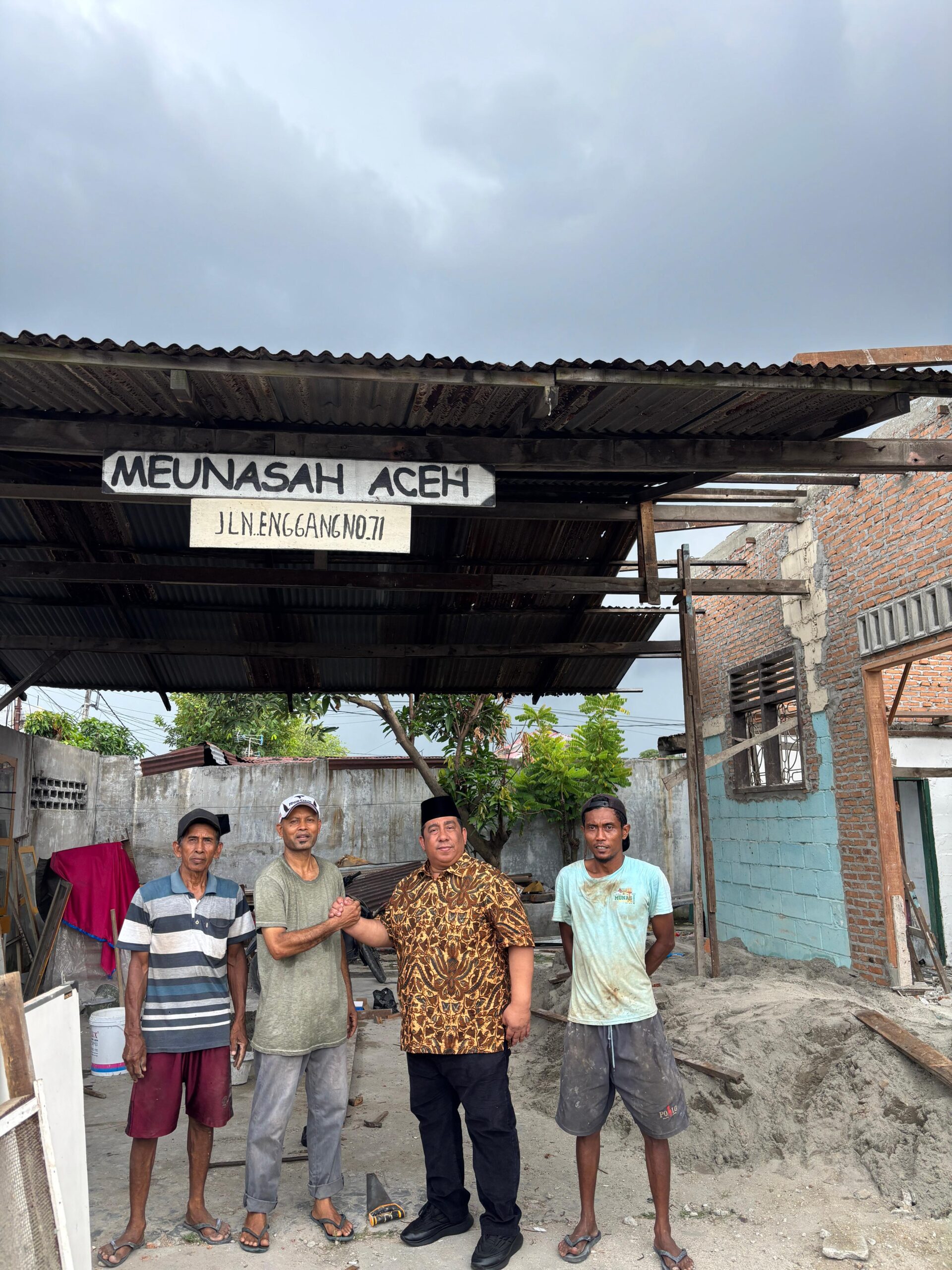 Ketum DMDI Indonesia Bangun Meunasah Masyarakat Aceh Di Perumnas Mandala