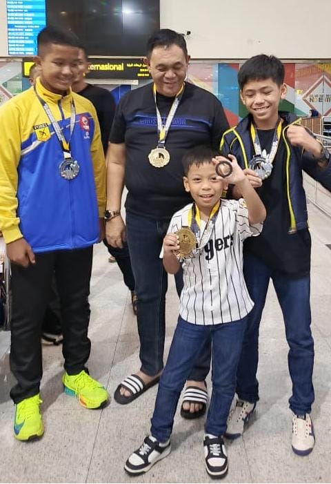 Didukung M Dahnil Ginting, Goju-Ass Sumut Raih 16 Medali Kejuaraan Internasional