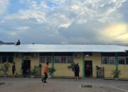 BPBD Aceh Tamiang Rampungkan Perbaikan Atap SDIT