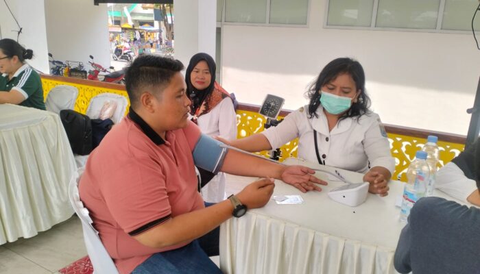 Pemko Binjai Gelar Pemeriksaan Kesehatan Gratis, Sasar 300 Warga