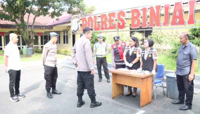 Kapolres Binjai Tegas Berantas Narkoba Demi Kota Bersih Tanpa Barak