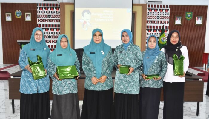 Yupi Astuti Saipullah Nasution:    Anggota PKK Harus Aktif Pencegahan Narkoba