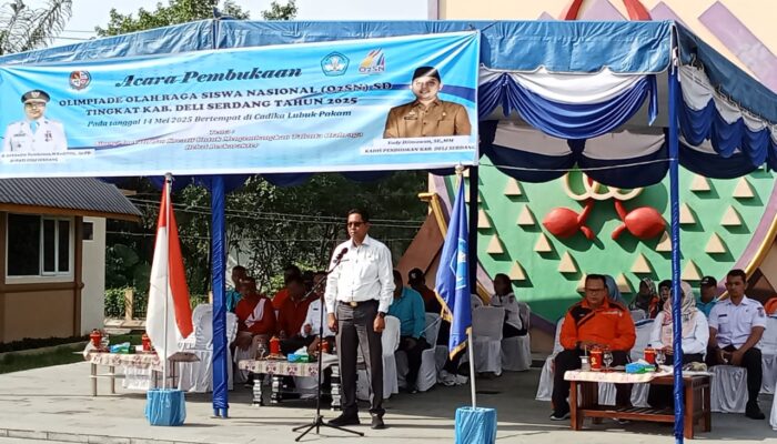 300 Peserta Ikuti O2SN SD Tingkat Deliserdang