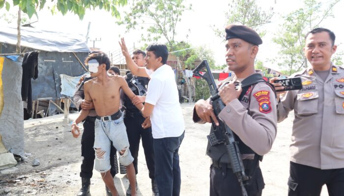 GKN Polres Batubara Ringkus Seorang Pengangguran Dan 7 Alat Hisap Sabu