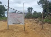 Resahkan Perambahan Hutan Di Sihapas, Masyarakat Blokade Jalan
