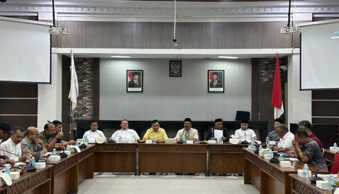 Pemkab Agara Rakor Bersama Anggota DPRA Dapil VIII