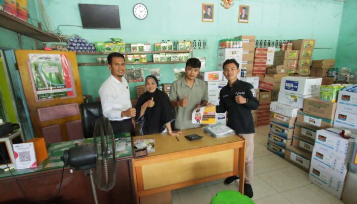 Persempit Gerak Preman, Polres Sergai Tabur Brosur Cara Lapor