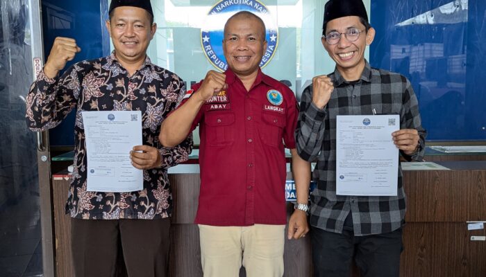 Tenaga Pendidik Yayasan Ulumul Qur’an Tes Narkoba