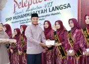 169 Siswa Tahfidz SMP Muhammadiyah Langsa Diwisuda