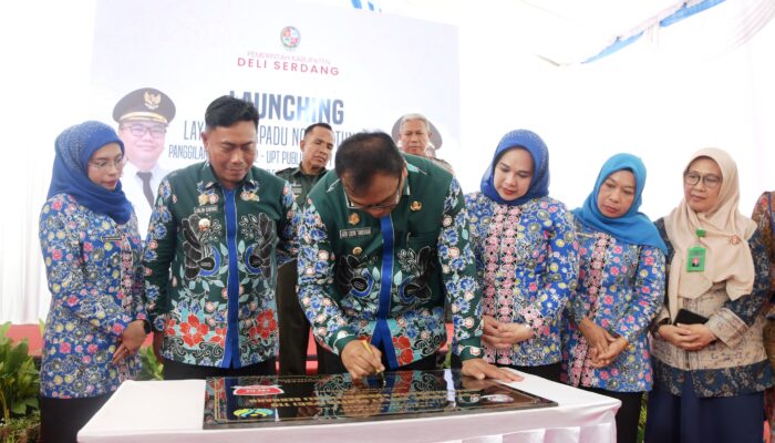 Bupati Deliserdang Resmikan Call Center Kedaruratan 112