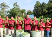 Lapas Kelas IIB Siborongborong Berhasil Panen 300 Kg Buncis