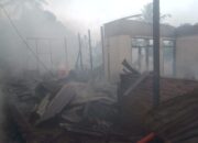 Tiga Rumah Hangus Terbakar Di Dairi