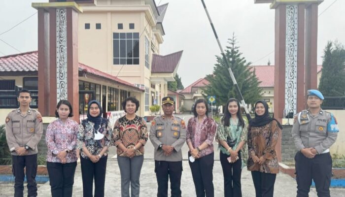 Kapolres P.Siantar Kirim 6 Polwan Amankan Kunker Wapres