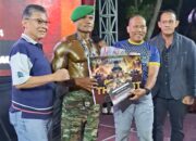 Perwira Korem Lilawangsa Juara Binaraga TNI, Polri, ASN Piala Pangdiv Kostrad