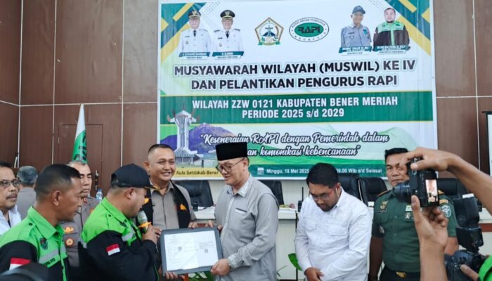 Tagore Abubakar Buka Muswil RAPI Ke IV Wilayah Bener Meriah