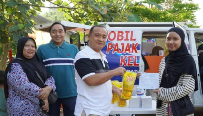 Bapenda Deliserdang Sosialisasikan Pembayaran PBB Menggunakan QRIS Di Pasar Kamu