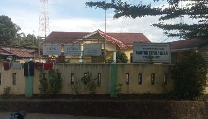 BLT DD T.A 2024 Buat Masyarakat Miskin Di Desa Bukit Diduga Disalahgunakan